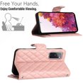 thumbnail image 5 of for Samsung Galaxy S20 FE Wallet Case, Elegant Card Holder Cash Slot PU Leather Kickstand Shoulder Strap Shockproof Protective Flip Women Girls Case Cover for Samsung Galaxy S20 FE, Coralpink, 5 of 6