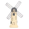 thumbnail image 2 of Dutch Windmill Statue Decorative Ornament Figurine - Exquisite Resin, Durable,Design - Perfect For Office, TV Cabinet, Desk - Great Gift Idea, 2 of 8