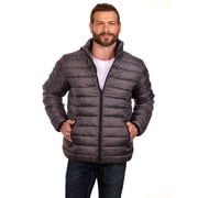 Mens Midweight Quilted Puffer Jacket, Sizes M-XXL