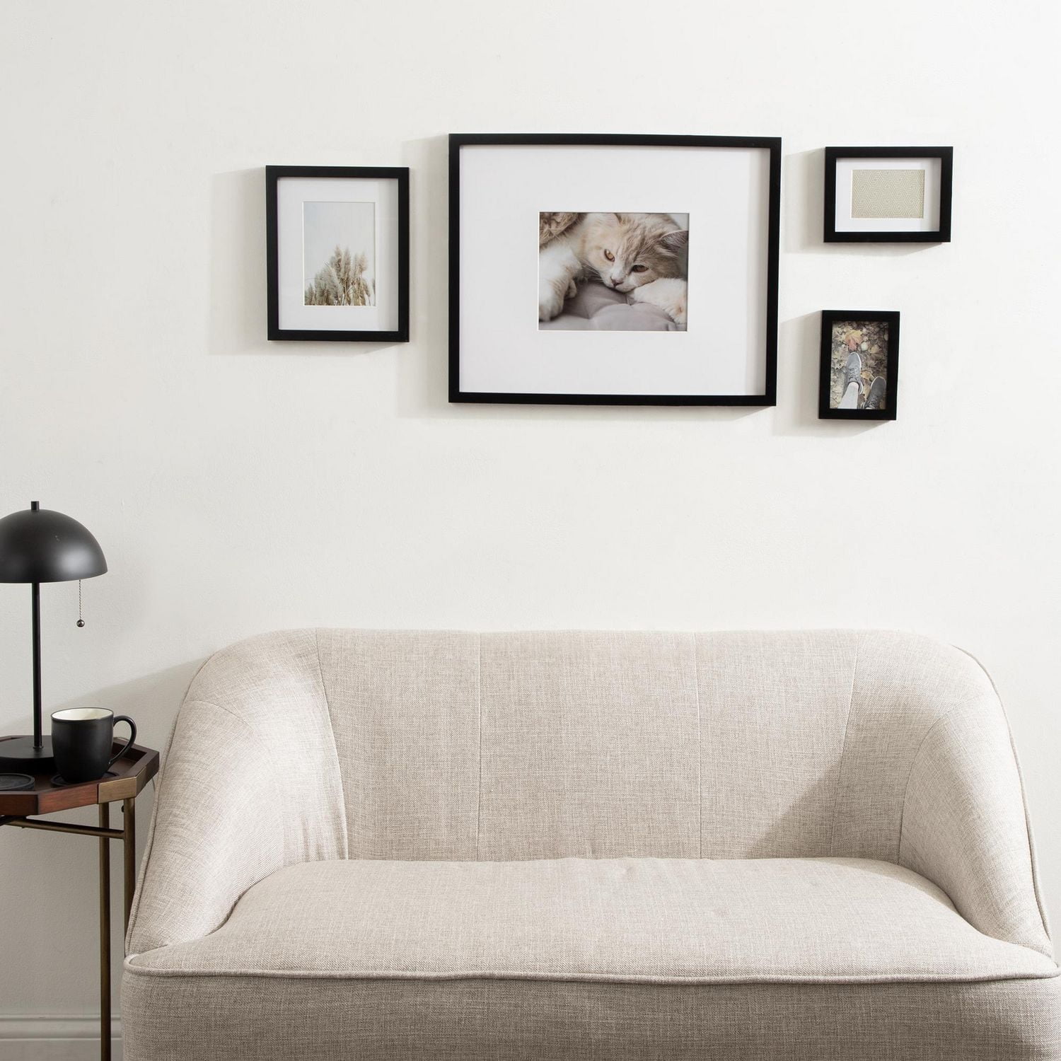 Cadre photo Gallery noir de hometrends 10,16cm x 15,24 cm