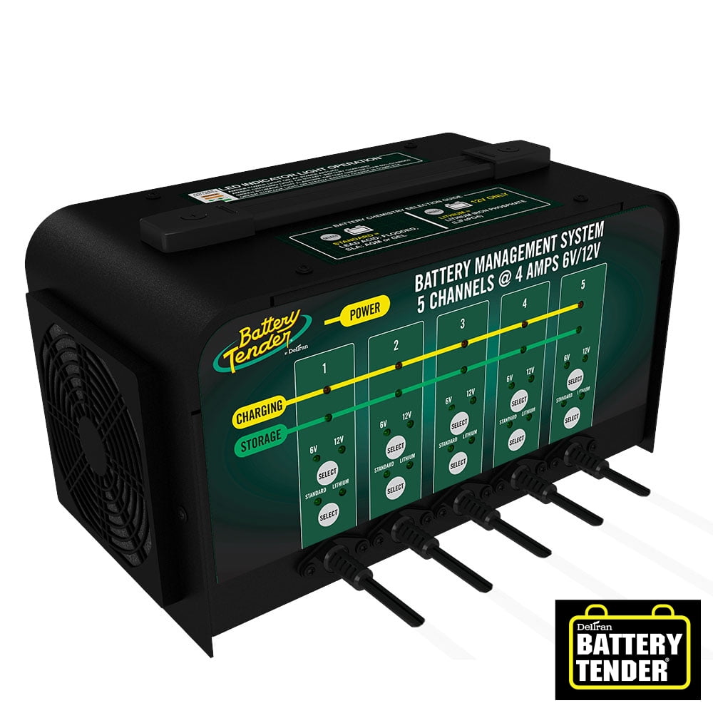 5-Bank Battery Charger