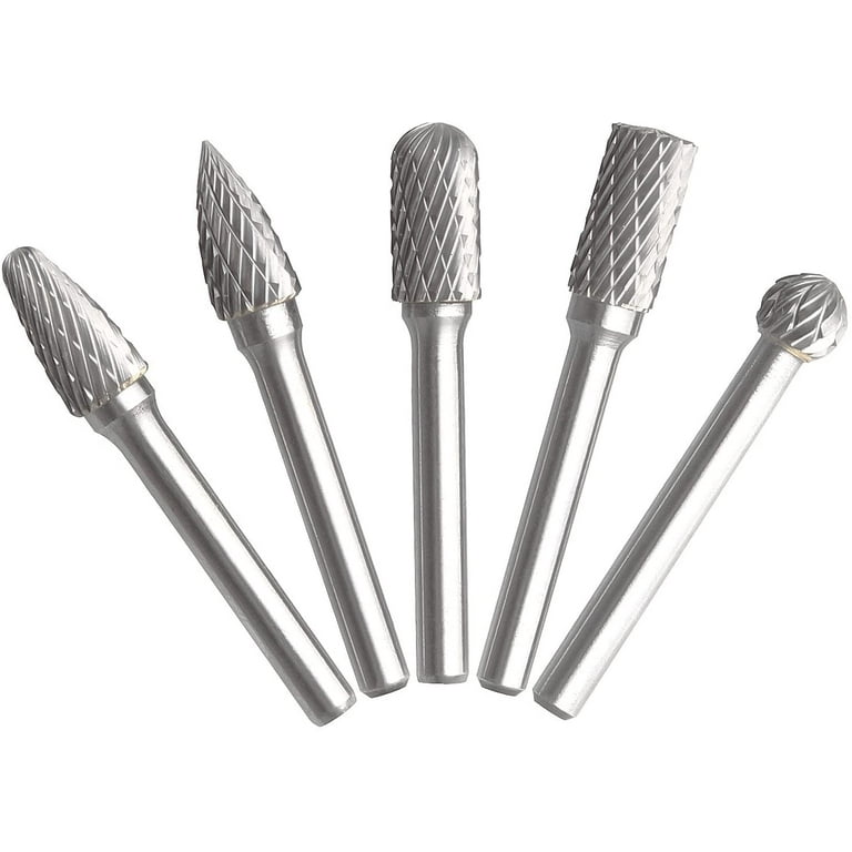Buy Krost Carb10 Pack Of 10 Pieces, 3mm Cutting Diameter, 4mm Shank,  Tungsten Carbide Rotary Burr Set Fit Dremel Engraving Bits Cutting Endmills  Micrograin Solid Tools, 4mm Online At Price ₹2362