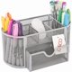 thumbnail image 2 of Metal Multifunctional Creative Pen Holder Wholesale Multi-Grid Pen Bucket Box Type Jiugongge Desktop Storage Box, 2 of 4