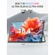 thumbnail image 5 of Monitor portátil UPERFECT 4K de 18 pulgadas y 10 bits con soporte VESA, 5 of 7