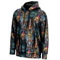 thumbnail image 2 of Youth ProSphere Black Wyatt Sicks Allover Print Pullover Hoodie, 2 of 3