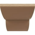 thumbnail image 2 of 10"W x 20"D x 10"H Wide Crestline Rough Cedar Woodgrain TimberThane Corbel, Primed Tan, 2 of 6