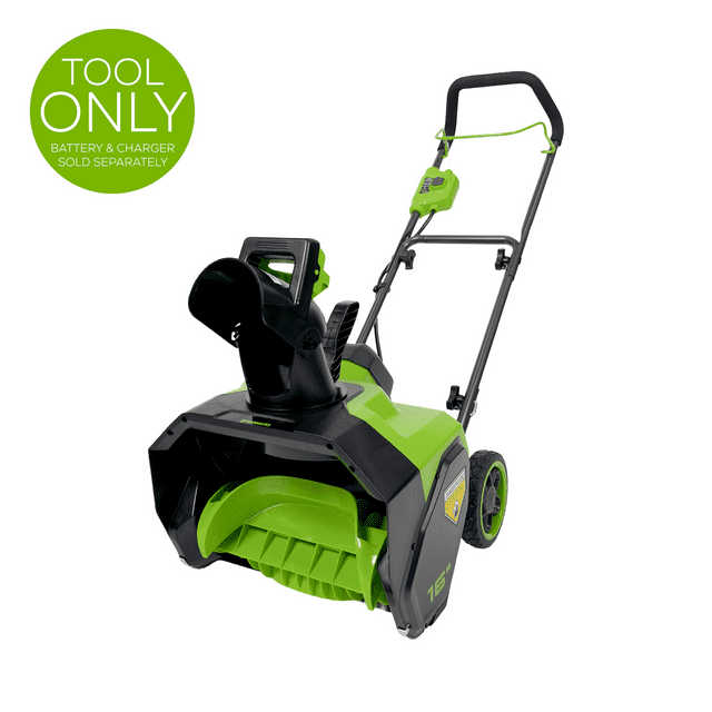 Greenworks 48 V (24 V X2) Chasse-Neige Sans Fil de 16 Po (Outil Seulement)