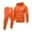 Saffron, variant on PARIS Men's Winter 2-Piece Casual Set, Printed Hooded Sweatshirt and Sweatpants, Sportswear Lounge Outfit For Street Style and Daily Use,Beige,L