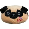 Squishmallow 12" Stackable Pug Super Soft Plush
