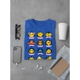 thumbnail image 3 of Zodiac Emoji Icons - Astrology Horoscope Graphic Men's T-shirt, 3 of 4