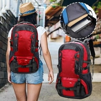 feimajia 2025 40L Multifunctional Large Capacity Waterproof Casual Camping Backpacks for Adults Outdoor Hiking Travel Backpack for Men Women