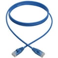 thumbnail image 2 of Tripp Lite Cat6a Gigabit Snagless Molded Slim UTP Network Patch Cable (RJ45 M/M), Blue, 6 ft., 2 of 5