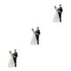 thumbnail image 3 of Estatuilla Divertida de Novia Novio Cateissary para Decoración de Pasteles Boda Tipo F, 3 of 6