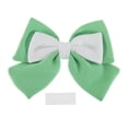 thumbnail image 1 of Accesorios para Casco de Motocicleta Decoración Lazo Colorblock para Cascos de Motocicleta Bicicleta Esquí Verde Blanco Etiqueta 1 Juego, 1 of 6