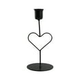 thumbnail image 2 of Valentine Decor Heart Shaped Candle Holders Metal Romantic Red Rose Petal Valentine's Day Gifts Romantic Dinner Table Centerpiece, 2 of 6