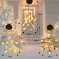 thumbnail image 2 of Christmas Decorations 3 Pack Christmas Window Lights with Suction Cups, Battery Operated Christmas Lights, 2 of 5