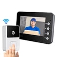 thumbnail image 1 of Smart Video Toildebell Wireless 2.4G Wi-Fi para vigilancia casera, 1 of 9