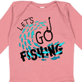 thumbnail image 4 of Inktastic Let's Go Fishing Boys or Girls Long Sleeve Baby Bodysuit, 4 of 5