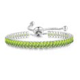 thumbnail image 2 of Xihbxyly Pulsera de Circonitas Coloridas, Diseño de Cobre con Diamantes, Accesorio de Cristal Ajustable, Alivio Del Estrés y Ayuda a Perder Peso, Regalo Perfecto para Cualquier Ocasión, Elegante Caja, 2 of 3