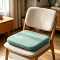 thumbnail image 3 of Ergonomic Memory Foam Seat Cushion, High Resilience Memory Foam Seats Provide Softness and Support for Office Chair, Breathable Cushion for Car Home Dining,13.4x9.4x1.4 Inch, 3 of 7