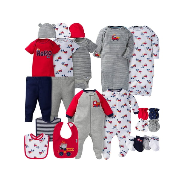 Gerber Gerber Newborn Baby Boy Perfect Baby Shower Gift Layette Set