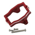 thumbnail image 4 of Base del asiento del engranaje de dirección RC, montaje de fijación Servo, soporte de montaje Servo RC de Metal para vehículos trepadores de control Rojo, 4 of 8