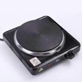 thumbnail image 4 of One Burner Portable Electric Cast Iron Griddle Adjustable Temperature for Camping Travel Outdoor Cooking (500W), 4 of 5