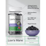 Lion's Mane Supplement | 60 Vegan Gummies for Adults | Non-GMO and Gluten Free | by Horbäach