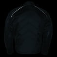 thumbnail image 4 of NexGen SH2153 Men's Black CE Armored Motorcycle Textile and Leather Combo Jacket 4X-Large, 4 of 9