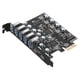thumbnail image 3 of Tarjeta Adicional PCIe Bsvklp USB 3.0 Compatible Con Controlador Windows XP/Vista/Server/7/8/10 5 Gbps, 3 of 6