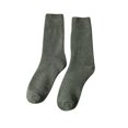thumbnail image 4 of Clearance! Baberdicy Women Autumn and Winter Thickened Warm Solid Color Socks Multicolor Mid Tube Socks G, 4 of 4