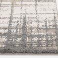 thumbnail image 6 of Mainstays 5'x7' Indoor Crosshatch Gray Shag Area Rug, 6 of 7