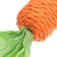 thumbnail image 3 of 3pcs Rabbit Chewing Toys Corn Core Hamster Toys Carrot-shaped Bunny Biting Toys, 3 of 8