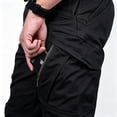 thumbnail image 3 of Men's Cargo Pants Solid Color Durable Multi‑Purpose Casual Bottoms S‑XXL, 3 of 8