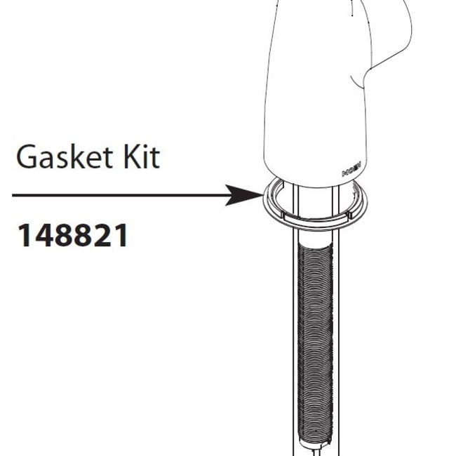 Moen 148821 Gasket Kit For SingleHandle High Arc Pulldown Kitchen