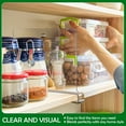 Fabulas 6Pack Acrylic Clear Shelf Dividers for Closet Organization