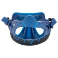 thumbnail image 3 of Visor Máscara Adulto CRESSI  Quantum Azul Metalico Dos Lentes Transparentes Bajo Volumen Antiempañante, 3 of 6