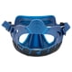 thumbnail image 3 of Visor Máscara Adulto CRESSI  Quantum Azul Metalico Dos Lentes Transparentes Bajo Volumen Antiempañante, 3 of 6