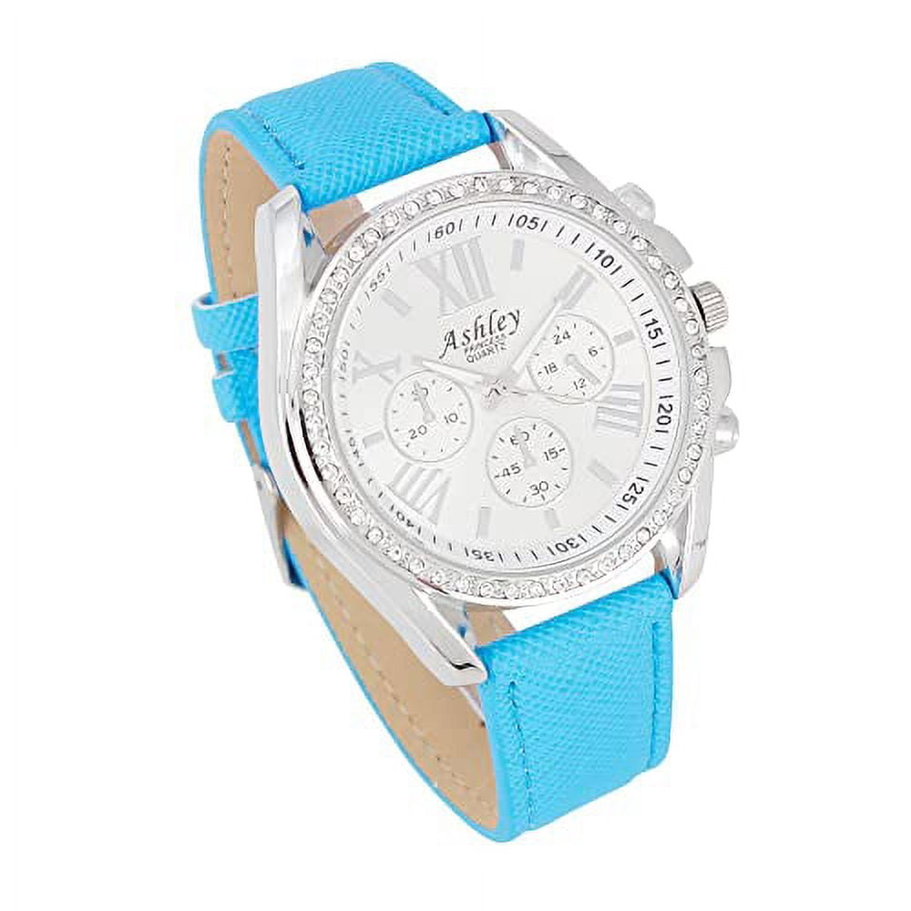 Ashley Princess Women's Easy Reader Colorful Watch Matching with