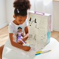 thumbnail image 4 of Disney Store Muñeca oficial Princess Story (Jasmine de Aladdin) 11 pulgadas, incluye libro para colorear y vestido adicional, muñeca princesa con traje clásico, juguetes de princesa para niñas, 4 of 5
