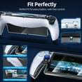thumbnail image 3 of Accessories Bundle for Playstation Portal, Carrying Case and Hard PC Clear Cover Case with Tempered Glass Screen Protector, Protective Cover Case and Hard Shell Portable Travel Handbag for Ps Portal, 3 of 7