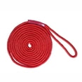 thumbnail image 2 of 15FT Nylon Double Braid Rope Double Braided Dock Line Halyard Line For Sailboats Sailing Rigging Flag Flying ,Easy to Operate, 2 of 5