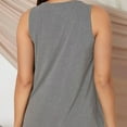 thumbnail image 4 of Celivon Womens Maternity Nursing Tank Top Summer Sleeveless Crewneck Breastfeeding Cami Vest Top Flattering Comfy Pregnancy Clothes, 4 of 8
