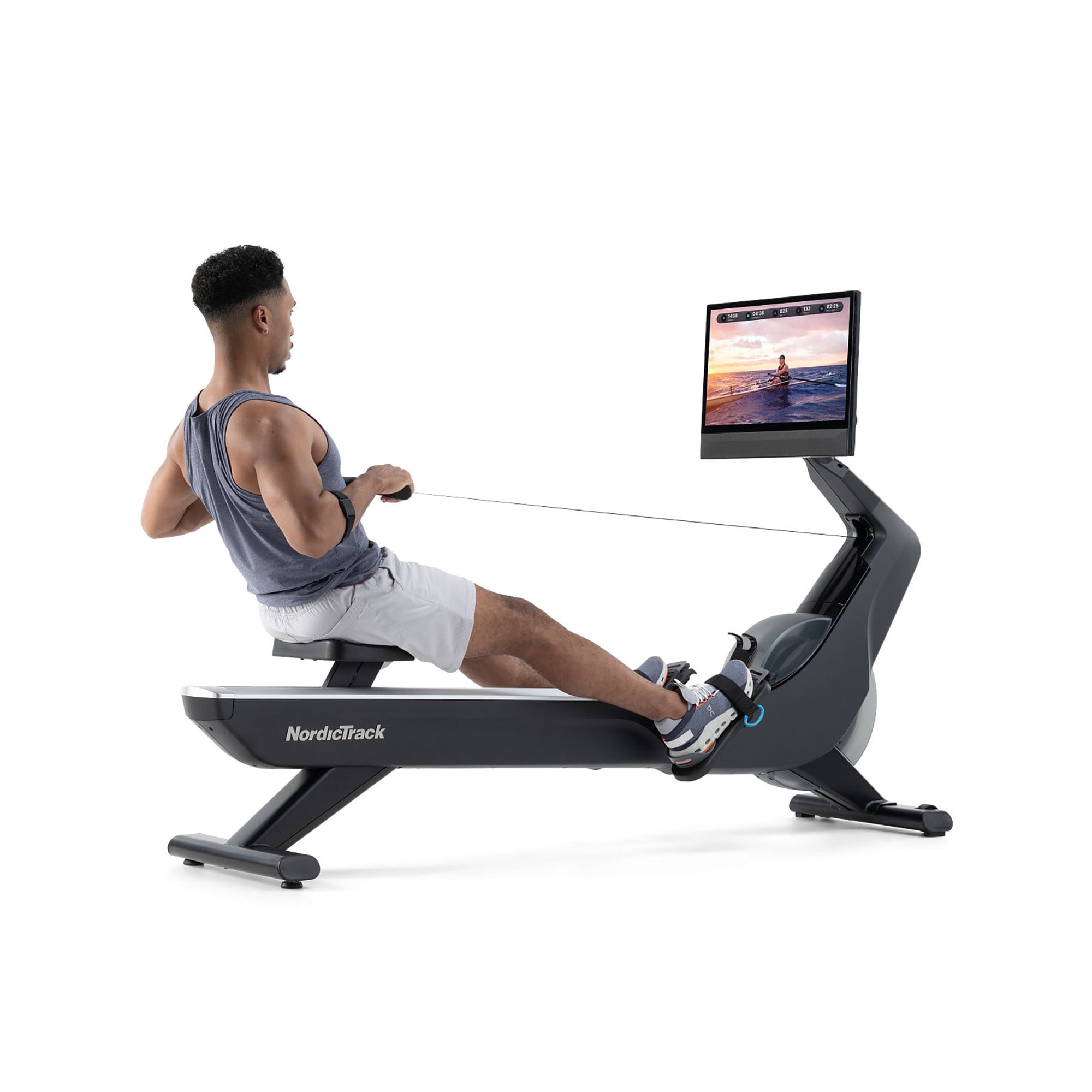 NordicTrack RW900 Rower: 24" Pivoting Touchscreen, 26 Resistance Levels, SmartAdjust™ Technology for a Fully Body Workout, iFIT Membership Required for Interactive Workouts, Streaming & More