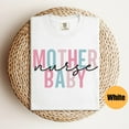 thumbnail image 4 of Mother Baby Nurse Shirt Nursery Nurse Tshirt Postpartum Nurse Shirt Mother Baby Nurse Gift, 4 of 6