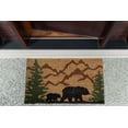 thumbnail image 2 of Design Imports CAMZ10716 18 x 30 in. Bear Country Design Coconut Coir Doormat, 2 of 9