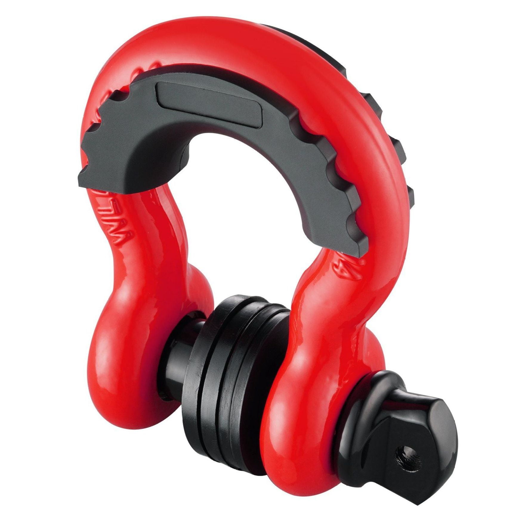 D-Ring Shackle 3/4" 2-Pack - 62832 lbs Capacity - Alloy Steel Recovery Shackles with Screw Pin, Isolators & Washers for Jeep, Truck, Off Road
