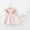 Pink, variant on RYDCOT Baby Girls Casual Dresses Kid Dress,Toddler Child Baby Girl Summer Solid Color Print Suspender Dress with Hat/Yellow 0-8Months