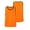 Orange, variant on QSAWXQZ Kids' Soccer Training Tank Crew Neck Sleeveless Elastic Side Mesh Scrimmage Jersey Top 5-12 Years