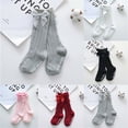 thumbnail image 5 of Liacowi Children Kids Baby Girls Socks Knee High Socks Cute Bows Socks Long Tube Socks, 5 of 6